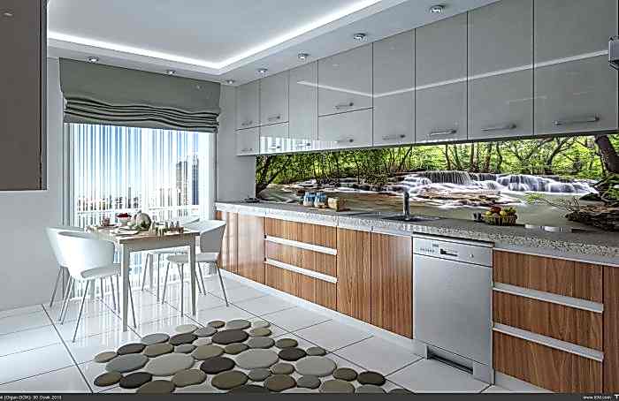 Transparan Gergi Tavan