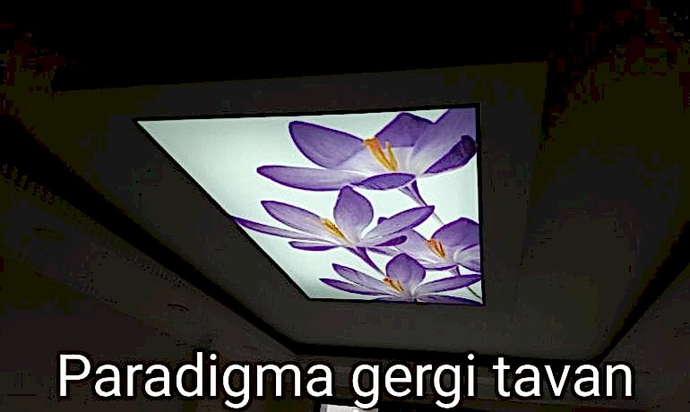 Sefaköy Gergi Tavan Çalışması