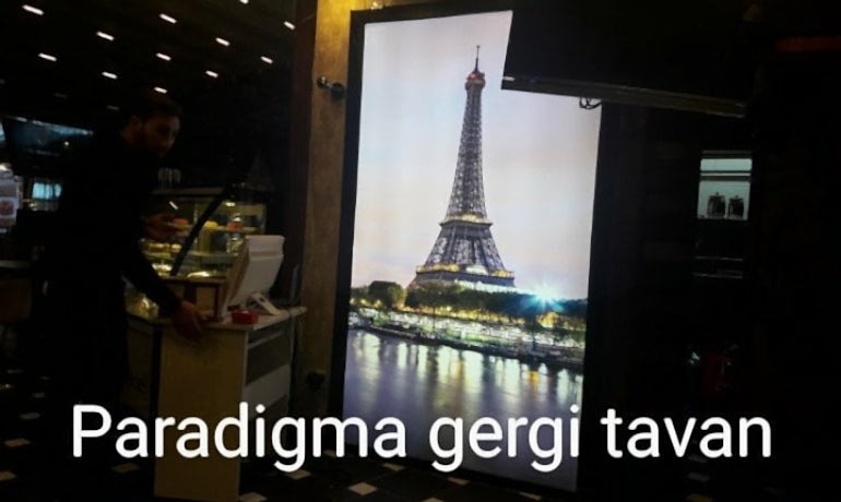 Küçükyalı Gergi Tavan Çalışması